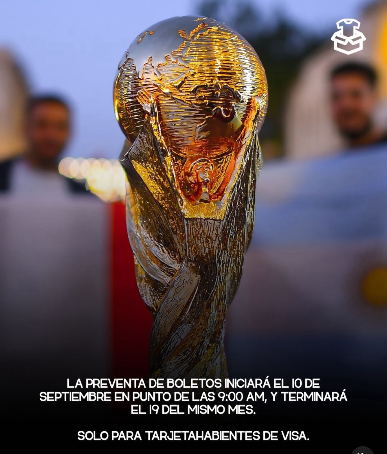 Boletos para el Mundial 2026