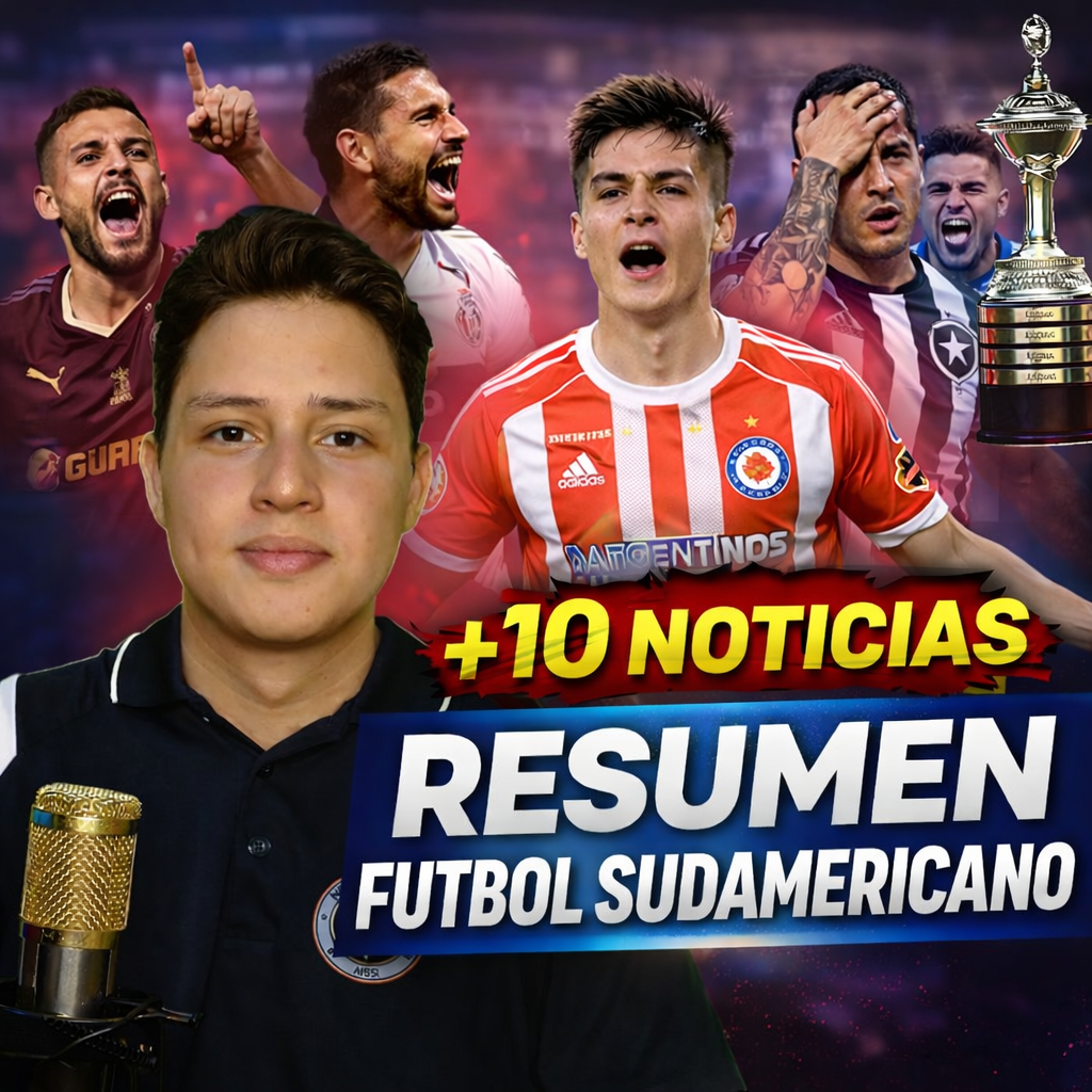🔥SORPRESAS en Sudamérica: Libertadores, Golpes Inesperados y +Noticias🔥