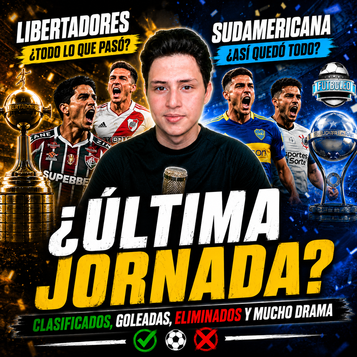 🔥 ¡LOCURA TOTAL EN SUDAMÉRICA! Clasificados, goleadas y drama en la última jornada 🏆⚽