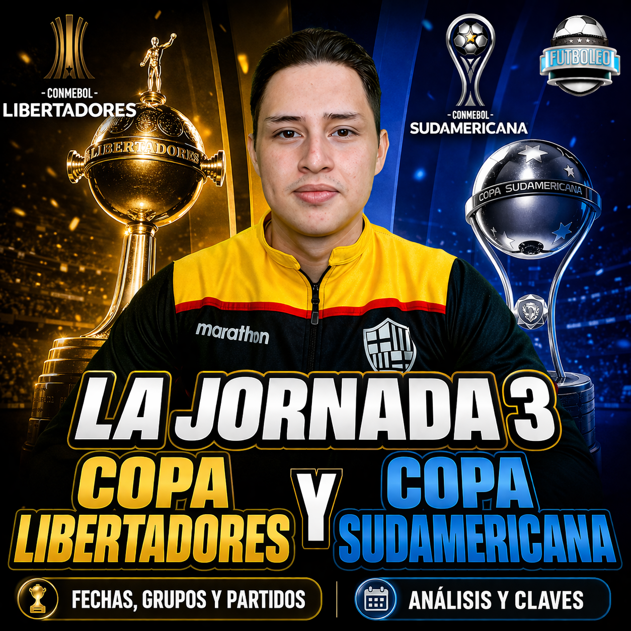 ⚽🔥¡JORNADA 3 EXPLOSIVA! Copa Libertadores y Sudamericana🏆